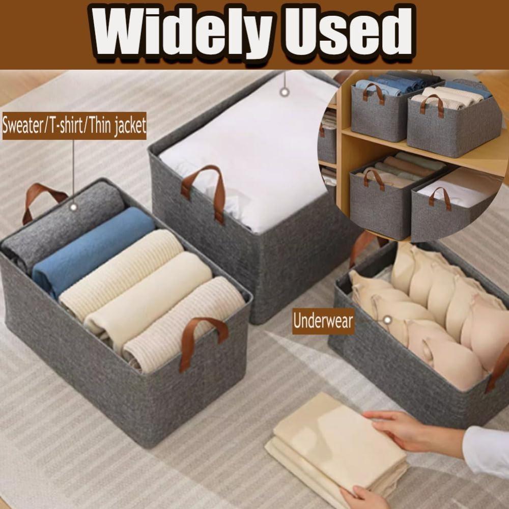 Cation Multi-Functional Folding Wardrobe Folding Wardrobe Decorative Storage Bins Stackable Storage Box for Clothes