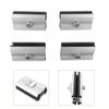 Garden Home Film Middle Clamp Solar Panel Light Weight Sliver 80*46*28.6mm Aluminum Alloy High Quality Material