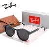 Lunettes de Soleil Rondes Vintage Noires Rares Bray Lunettes Rondes de Designer Lunettes de Soleil Anti UVA pour Femmes et Hommes Marque Oculos De Sol