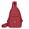 Small Backpack Women's Shoulder Bag Multifunctional Chest Bag Water-Repellent Crossbody Bag