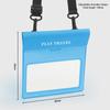 Large Capacity Waterproof Phone Case Adjustable Touch Screen Swimming Waist Bag, Underwater Bag Mobile Belt Bag Protector Pouch