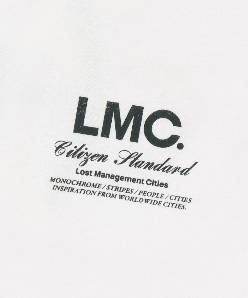 LMC Stone Globe Long Slv Tee White