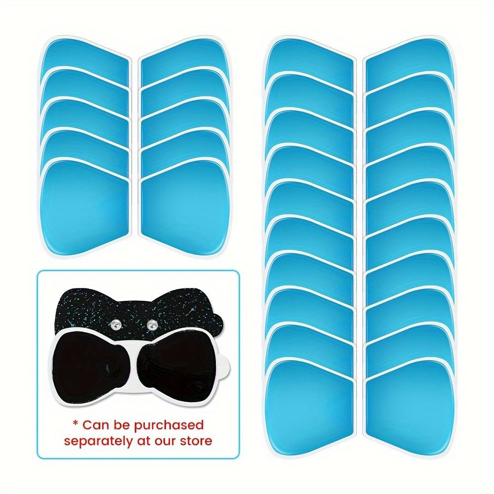 Gel Pads for Neck & Body Massager, Non-Powered Replacement Gel Sheets, Comfortable Back Massage Device Patches, Durable & Reusable, for Home Spa