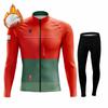 2026 Winter Fleece Riding Suit Set Gobikful Spain Winter Thermal Fleece Jacket  Jersey Long Sleeve Ropa Ciclismo Hombre Bicycle Wear Bike Clothing
