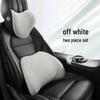 Polo Golf Bora Car Lumbar Support & Neck Pillow - Premium Memory Foam Massage Headrest