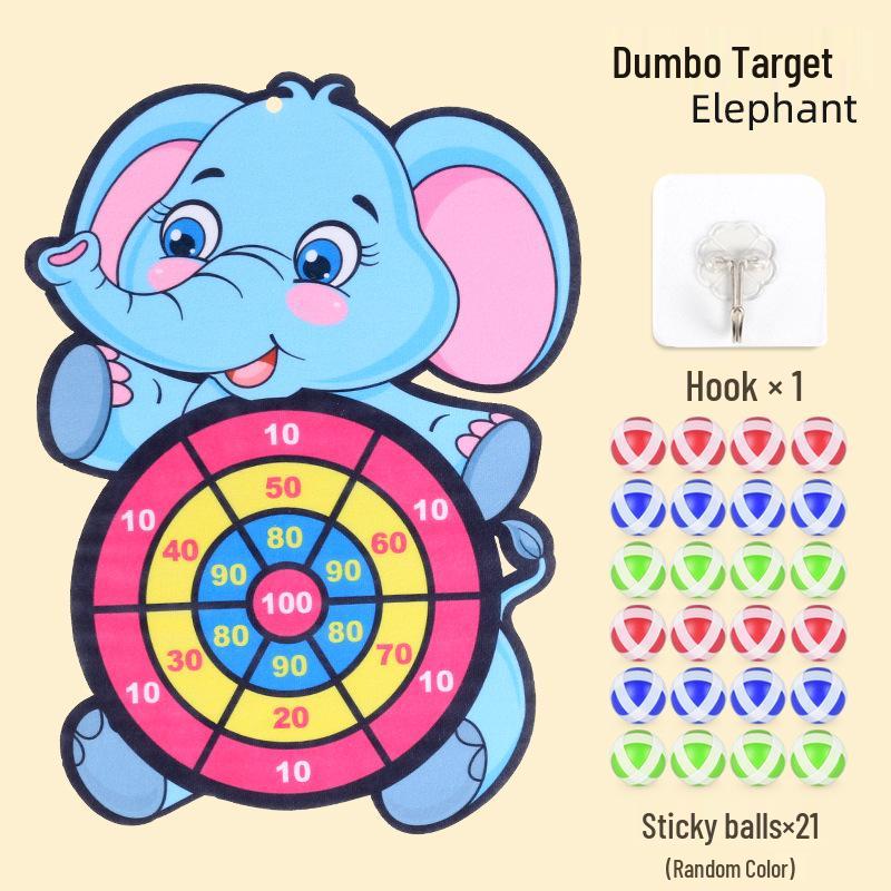 Children's Sticky Target Ball Dartboard: Parent-Child Interactive Educational Toy