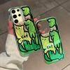Cute Line Graffiti Cat Phone Cases for Samsung Galaxy A55 A56 A26 A36 A16 A15 A24 A14 A34 A54 S25 S24 S23 Shell Silicone Cover
