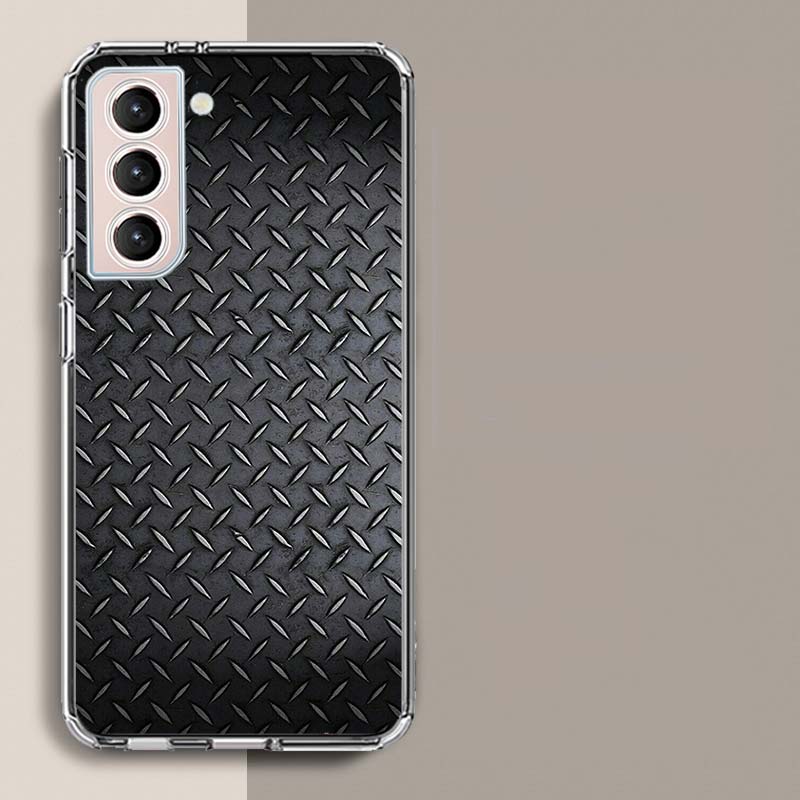Gebürstete Metalltextur Stahl-Print Handyhülle Für Samsung A16 A26 A36 A56 A17 A15 A25 A35 A55 A14 A24 A34 A54 A04S A05S Galaxy Nein