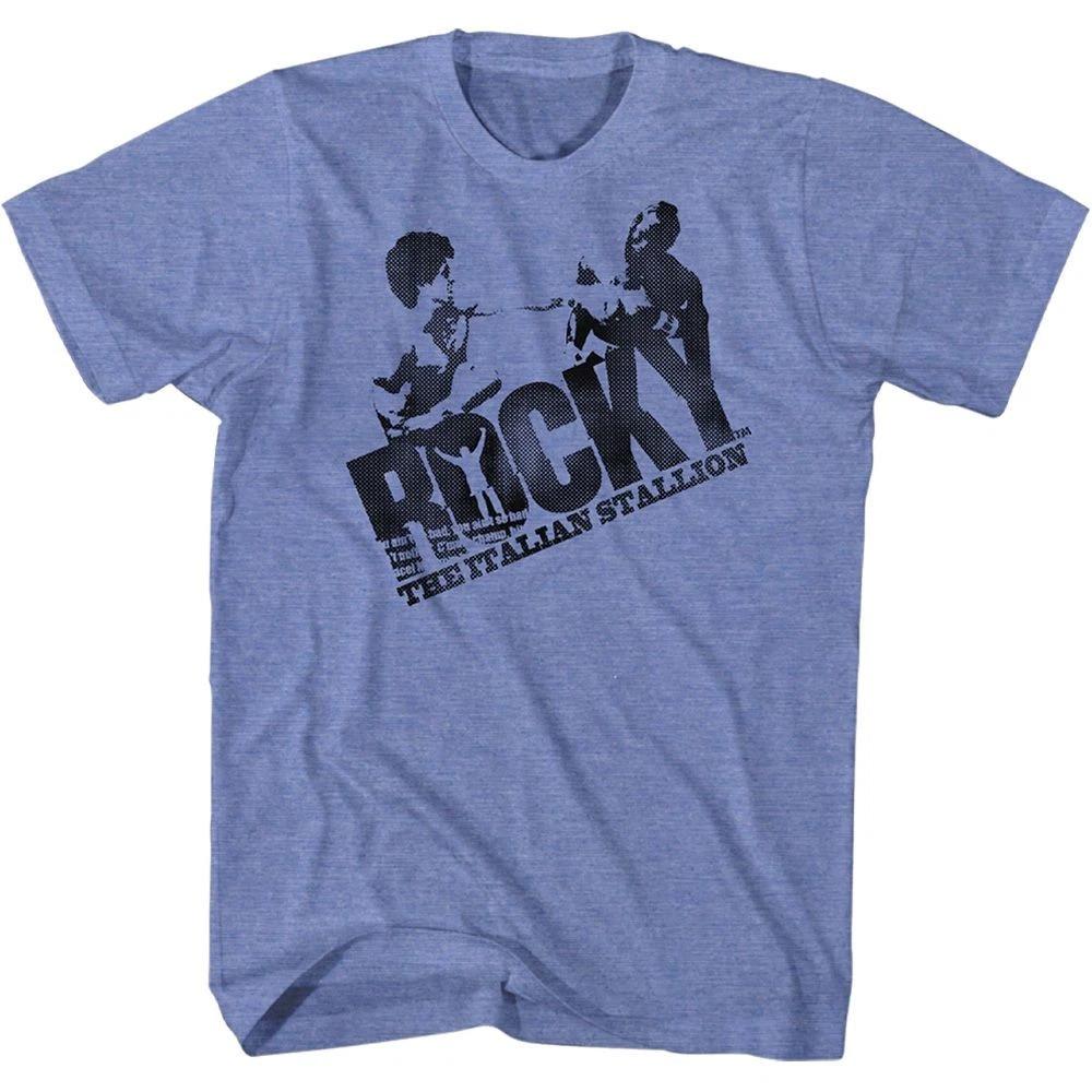 Rocky Halftone Logo Movie Shirt 160