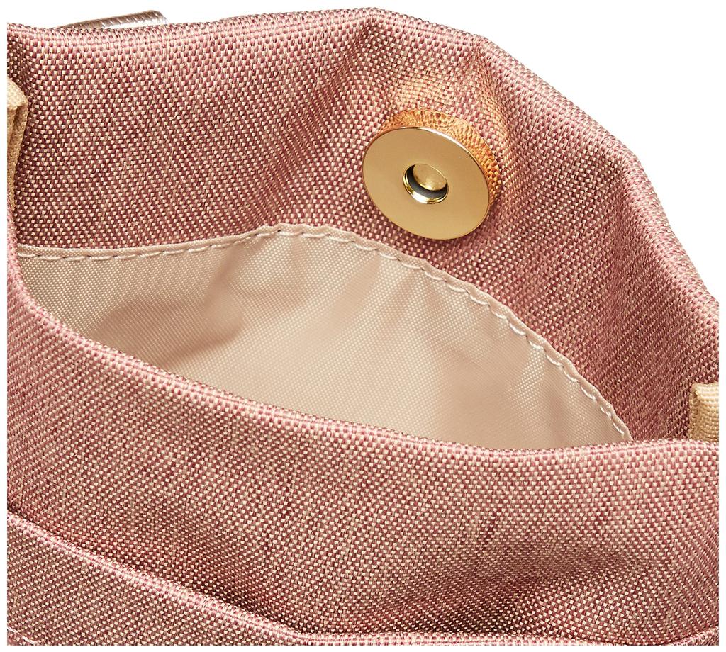 Anello Grande Water-Repellent Mini Shoulder Bag, GL GTM0422Z, Pink Beige