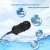 Shielded RJ45 Waterproof Cat6 Network Connector
