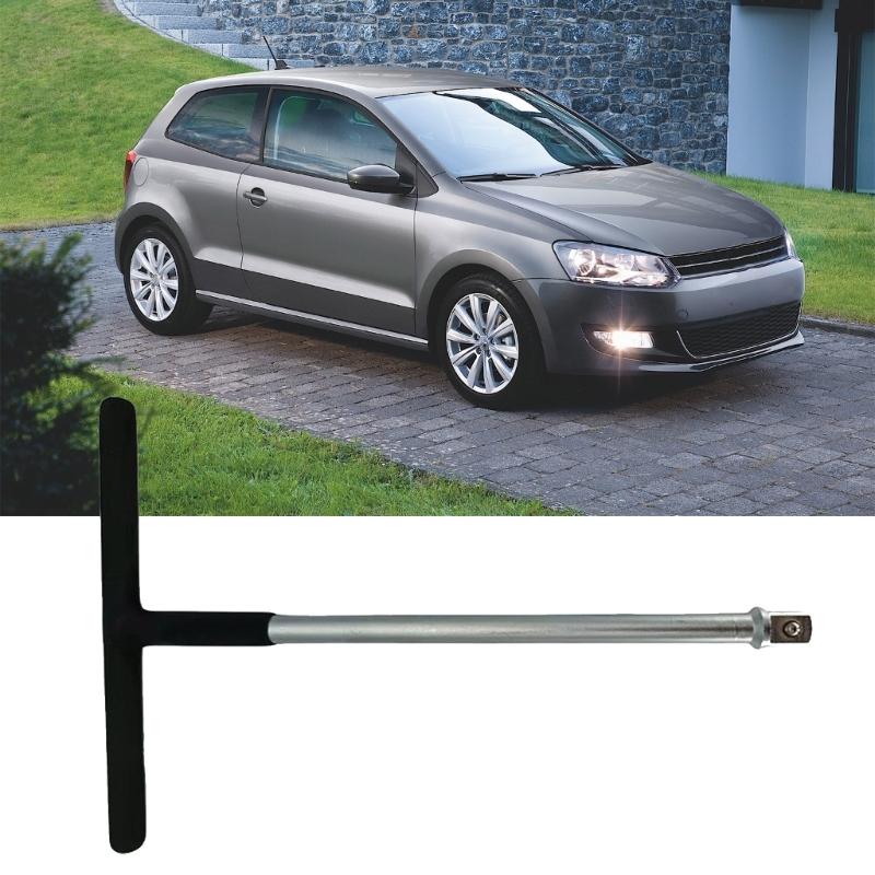 1/2'' Drive T-Handle Wrench with Long Reaches Chromiums Vanadiums Steel Car Motorbike Repair Tool Socket Wrench Tool