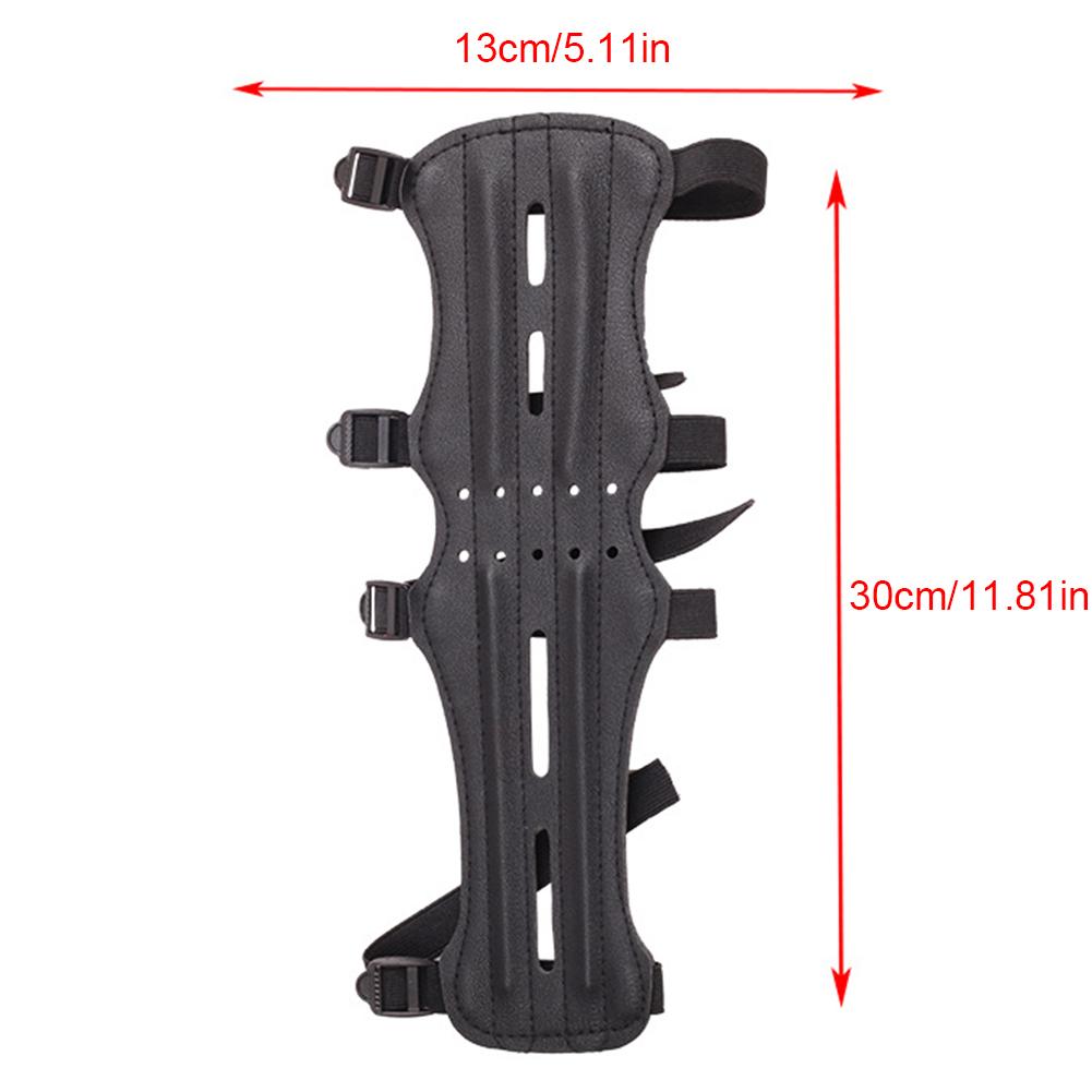 30cm/22cm Arm Guard Archery Bow Arrow Forearm Protector for Hunting Practice Safe Armband for Adults Outdoor Playing Supplies