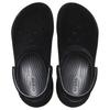 Crocs Bae Clog Zamatové Jednoduché Pohodlné Drevené papuče Dámske papuče Čierne 211919-001