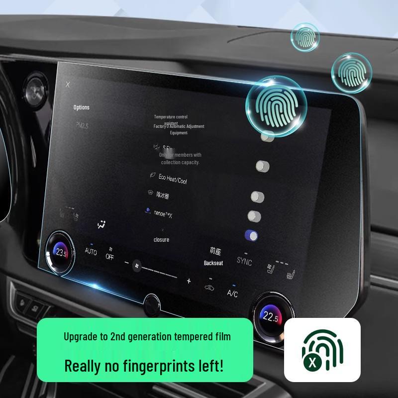 Lexus RX350 Zentrales Bedienfeld Displayschutzfolie für Navigation/500H Verbesserungen