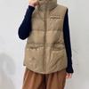 Women's Short Korean Style Lightweight Duck Down Vest - 2026 Autumn/Winter Collection