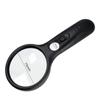 Chuda 3LED Reading Magnifier with 4 Color Options, Model 6902AB, 45X Dual Lens, 75MM