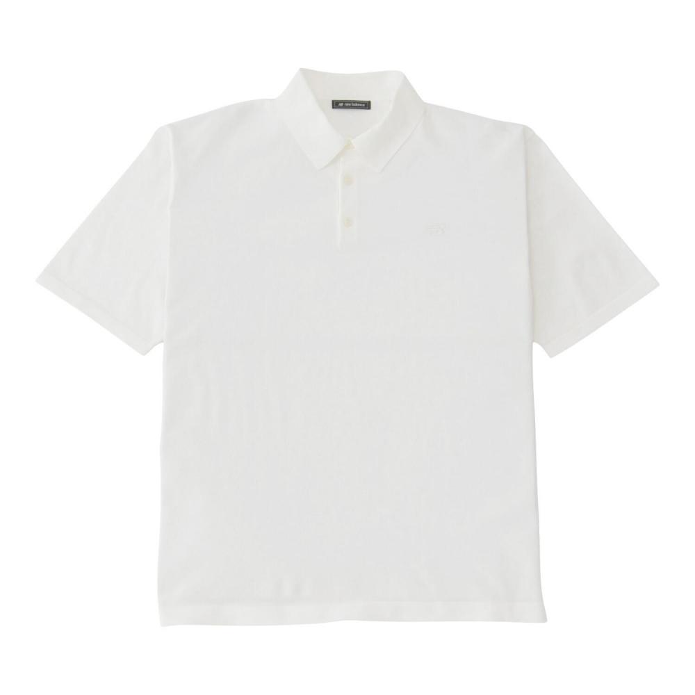 New Balance Met24 Polo Shirt Amt45007Wt Wt XL