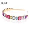 Fashion Baroque Style Elegant Rhinestone Headband Gem Crystal Pearl Hair Band Head Wrap