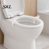Clip Stabilizzatore di Supporto per Sedile del WC, Morsetti a Clip Senza Foratura, Morsetto di Fissaggio Stabile, Installazione Facile, Alzalucido, per Bagno di Casa