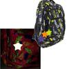10x Personalized Outdoor Sport Keyrings Reflective Stars Safe Reflector Keychain