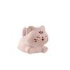 Beech Wood Carved Kitten Pendant - Cute Hanging Ornament & Creative Wooden Accessory