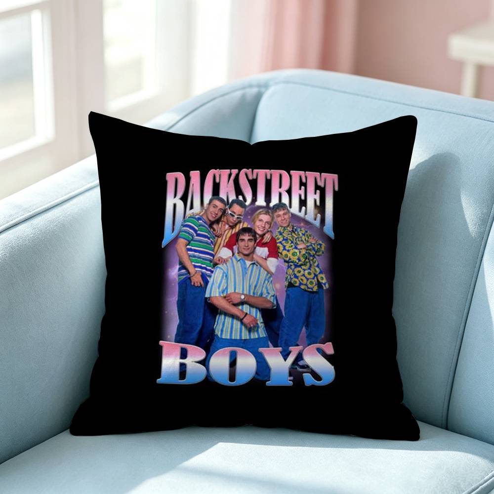 Hot Band BBackstreet Boys Pillow Case Square DoubleSided Sofa Cushion Cover Bedroom Bedside Pillow