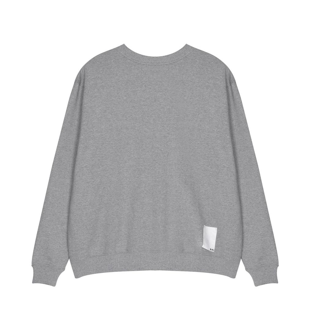 SAAI 003 ‘A’ Logo Sweatshirt Gray