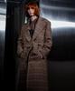 Untage Wool Prince Of Wales Coat (Unisex)_Uth-Fc17