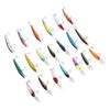 20PCS Fishing Lure Set Artificial Fishing Baits Reusable Fishing Tackle Accessories for Outdoor