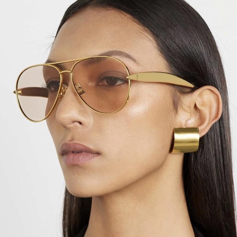 New Pilot Sunglasses For Men And Women Retro Sun Glasses Brand Designer Eyewear Oversize Unisex Shades Uv400