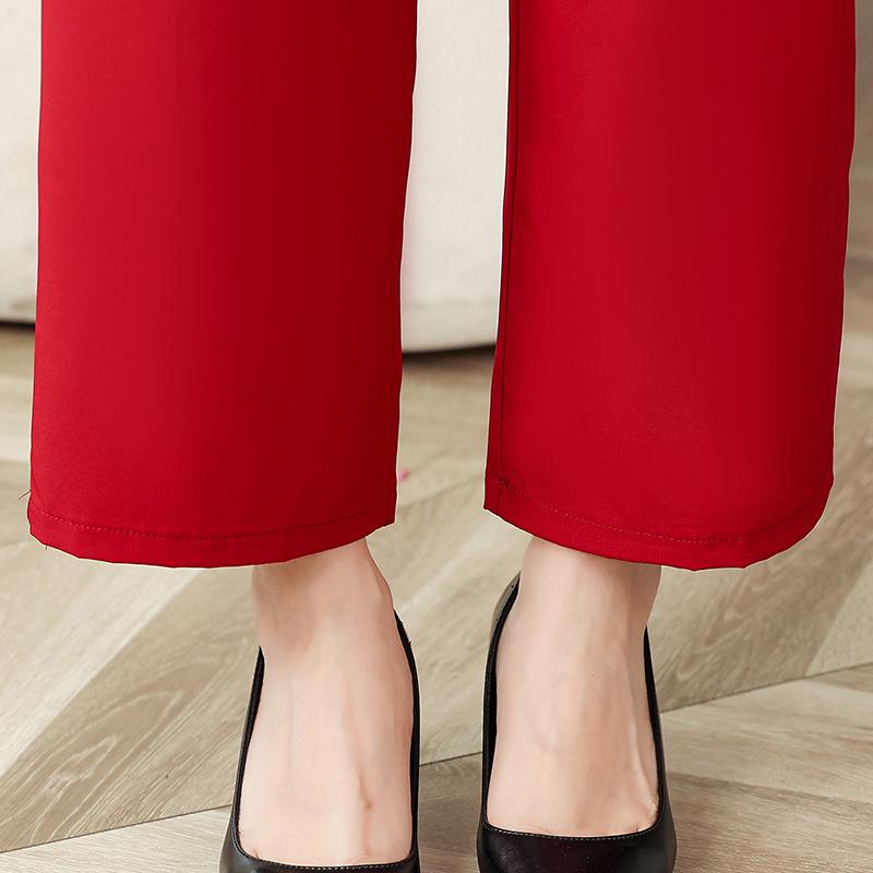 Mom's 2025 Summer Fashion: Trendy Two-Piece Suit for Middle-Aged & Elderly Women