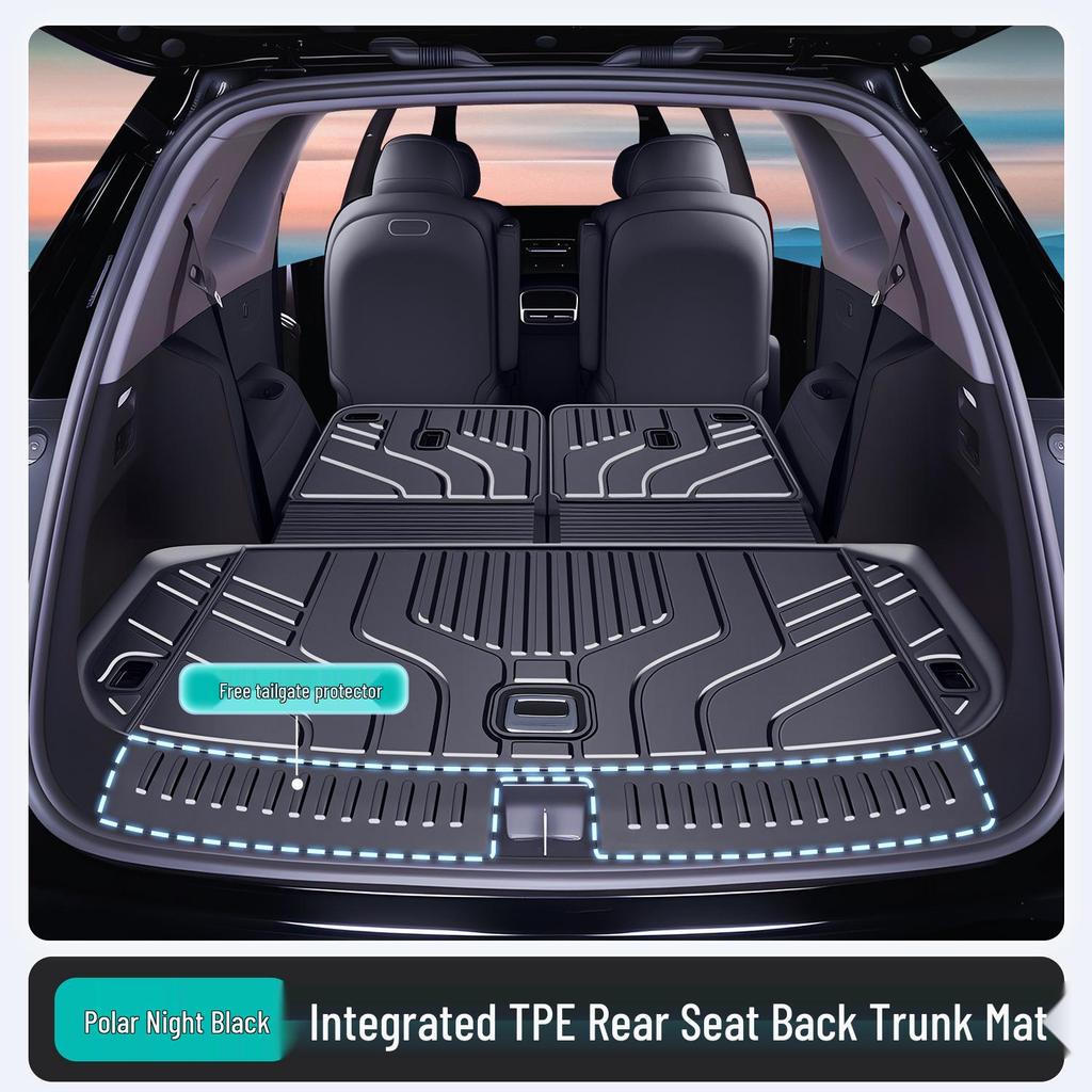 AITO M8 Trunk Mat - TPE Tail Box Mat (Model 25) Car Accessory for Huawei
