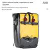 Road Bike Rear Carriers Bag Double Side Bicycles Saddles Bag 25L Large Capacity Panniers Bag for Grocery Long Trip