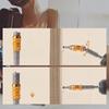Hexagonal Multi-Angle Quick-Release Extension Rod 6.35mm for Electric Drill Screwdriver