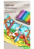 True Color Stackable Acrylic Marker Box - 60 Opaque Colors for Strong Coverage and Children's Drawing
