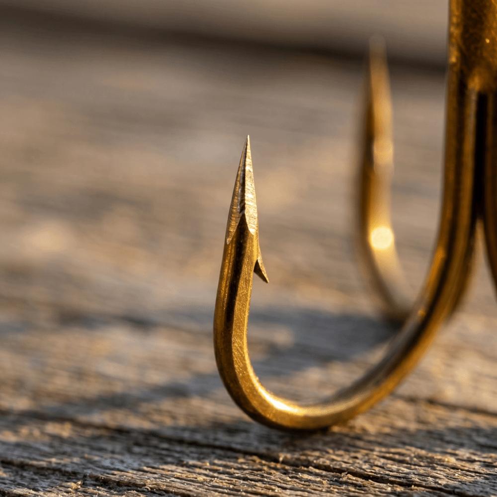 50PCS Strong Sharp Treble Hook Set High Carbon Steel Triple Fishing Hook Trout Fishing