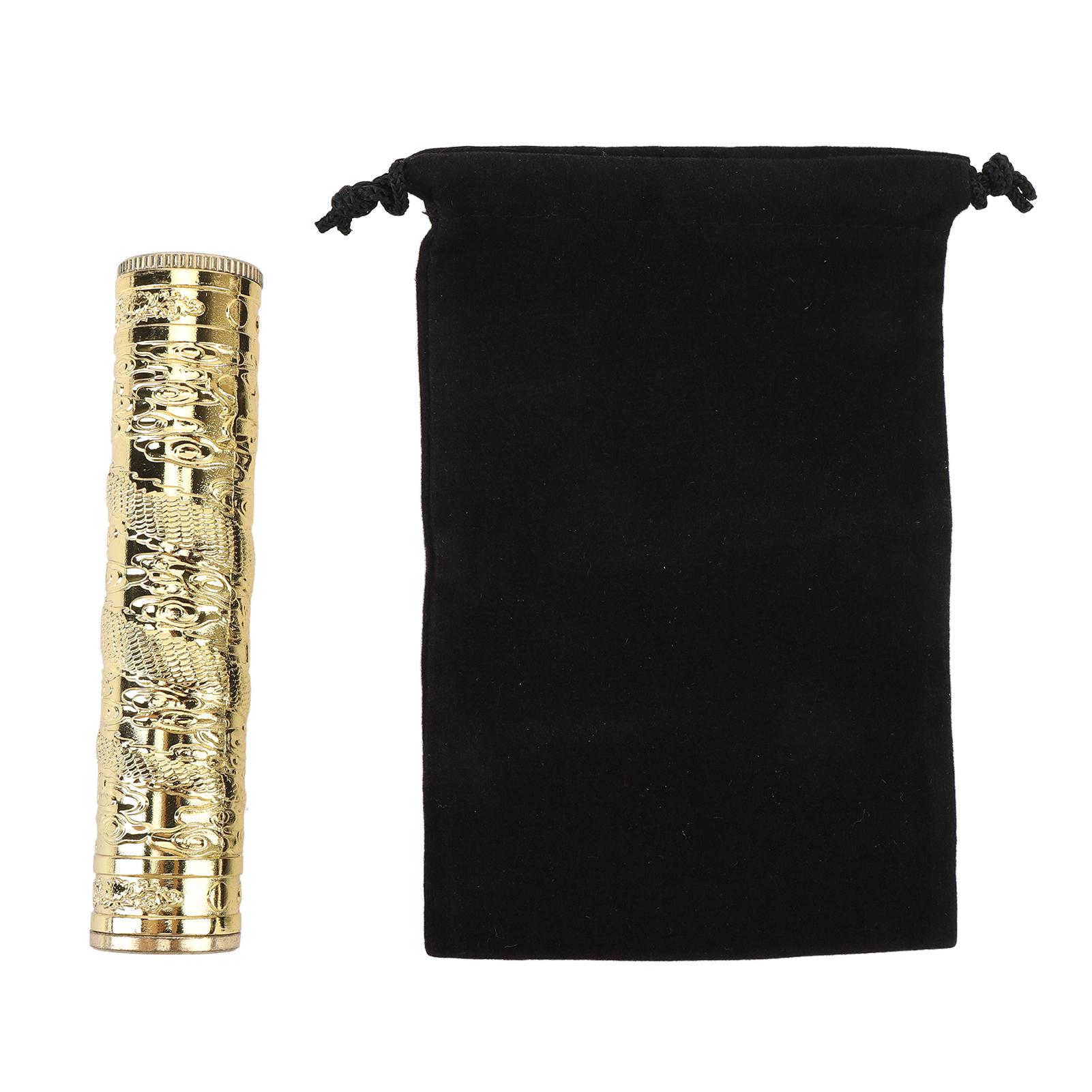 Металлический контейнер для труб с тисненым узором водонепроницаемый герметичный для хранения на открытом воздухе для кемпинга и путешествий Golden 1690₽