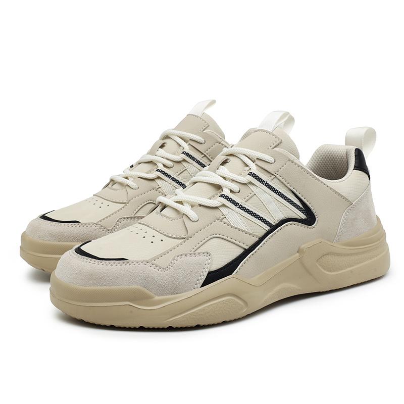 

Autumn Leather Sports Shoes for Men Trendy Casual Anti Slip Soles Versatile Outdoor Boots Popular Sporty Footwear 39