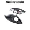 Car Fog Lamp Frame Black Front Bumper Grill High Universality Compatibility Practical Application Car Modification