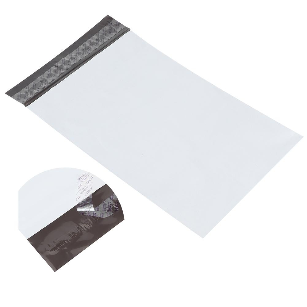 100Pcs Thicken Polyethylene Waterproof Self‑Sealing Logistics Delivery Bag Courier Bags(17x29cm )