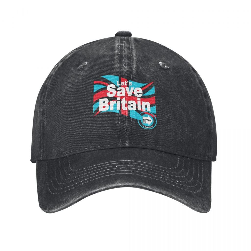 Make Britain Great Again Basebollkeps Retro Sliten Bomull Reformera Storbritannien Solkeps Herr Dam Utomhus Sommar Justerbara Kepsar Hatt