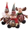 Santa Claus Dollecorations Home Table Elk Doll Christmas Ornaments Xmas Navidad Gifts