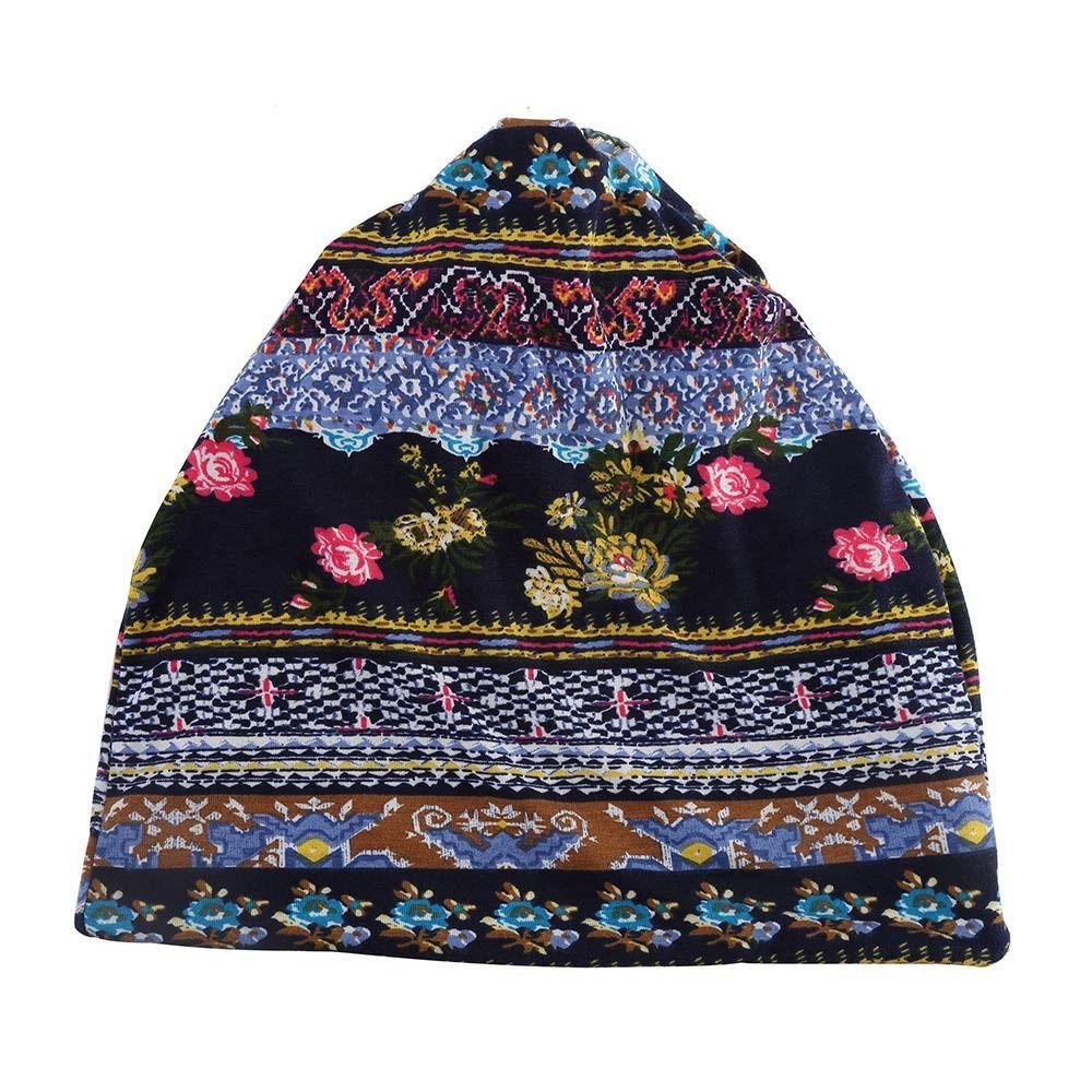 Soft Fabric Breathable Skullies Hat Stretch Chemo Beanie Hat Fashion Turban Headwear  Spring Summer