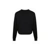 PUMA Printed Casual Round Neck Long Sleeve Sweatshirt Women Tops Black 599174-01