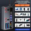 Portable Car Inverter Converter Fast Charging Ports Automotive Charger 12V/24V To 220V Inverter 3 USB Ports Vehicle Accessories