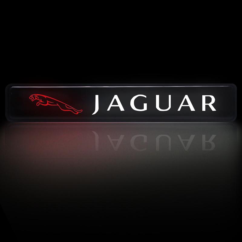Luz Decorativa LED de Emblema de Grade Frontal para Capô de Carro Para Jaguar XF XE XJ XJ8 X351 F Pace X Type F Type Colar Tesoura Roupas Chaveiro