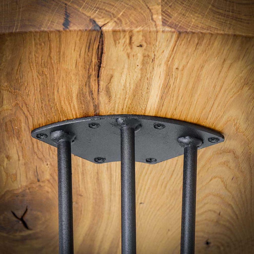HAIRPIN Triple Rod Leg 73 BLACK