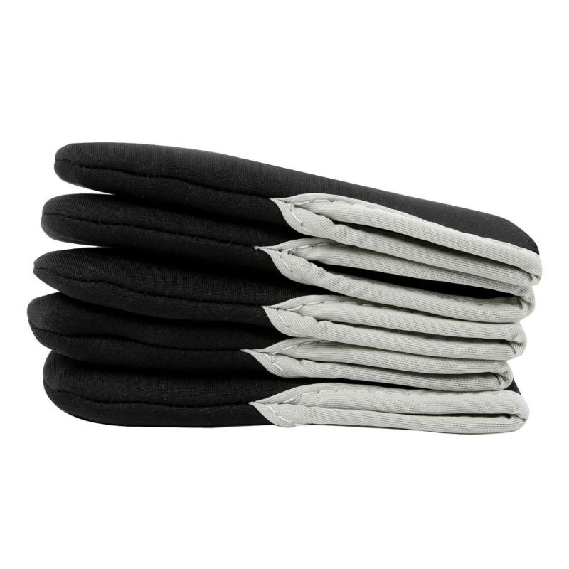 10Pcs Neoprene Golf Iron Head Covers Golf Wedge Covers Iron Putter Headcovers