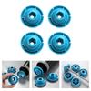 Pack of 4 Lightweight ABS Pusher Disc for Adhesive Guns Feature 50mm Diameter Push Head for Increased Thrust Easy Installation No Tool